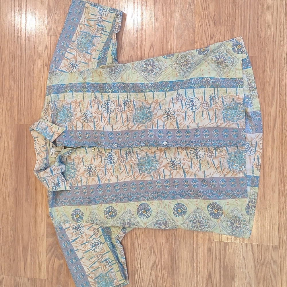 Tori Richard Button Down Shirt Size Large L
